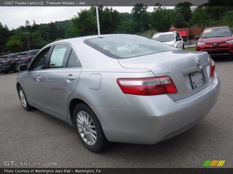 Titanium Metallic / Ash 2007 Toyota Camry LE