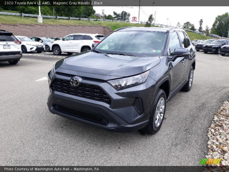 Magnetic Gray Metallic / Black 2020 Toyota RAV4 LE AWD