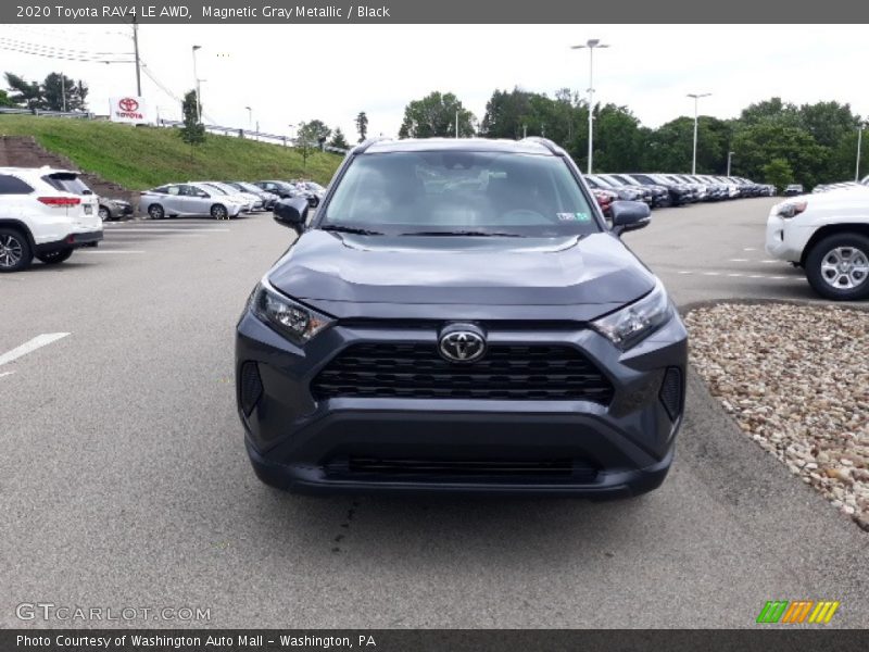Magnetic Gray Metallic / Black 2020 Toyota RAV4 LE AWD