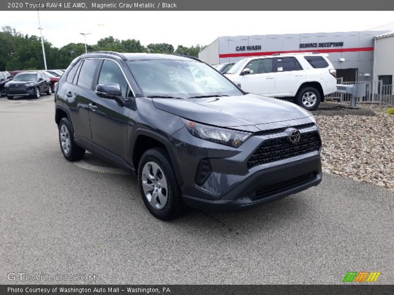 Magnetic Gray Metallic / Black 2020 Toyota RAV4 LE AWD