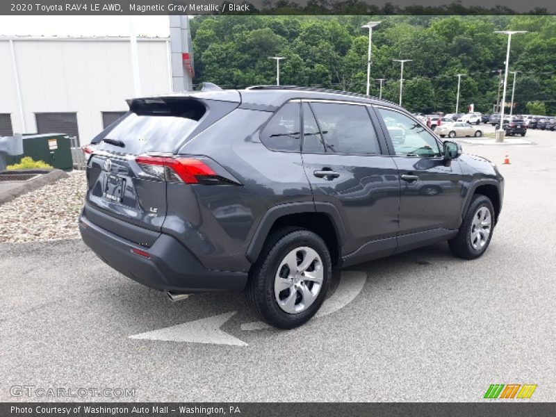 Magnetic Gray Metallic / Black 2020 Toyota RAV4 LE AWD