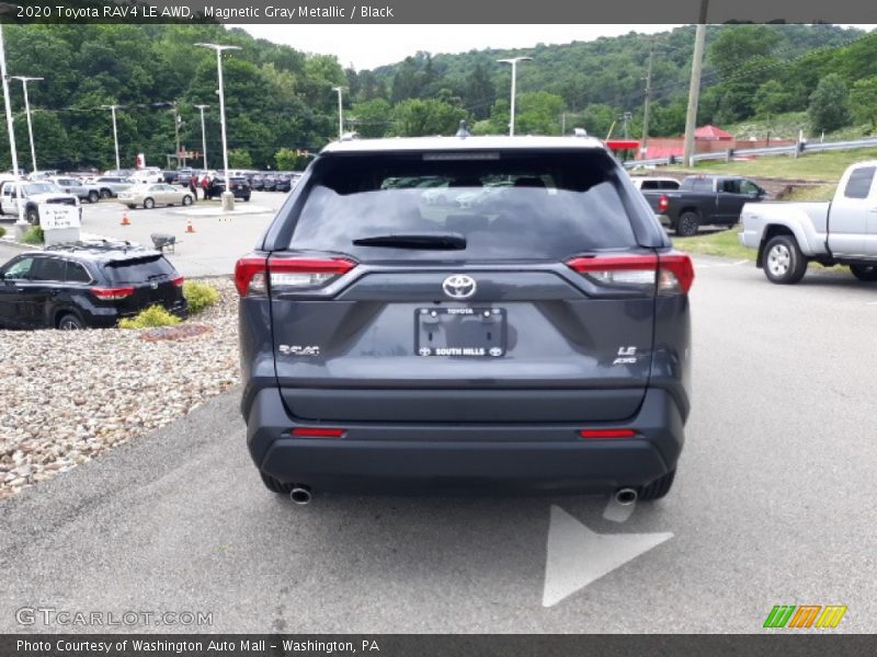 Magnetic Gray Metallic / Black 2020 Toyota RAV4 LE AWD