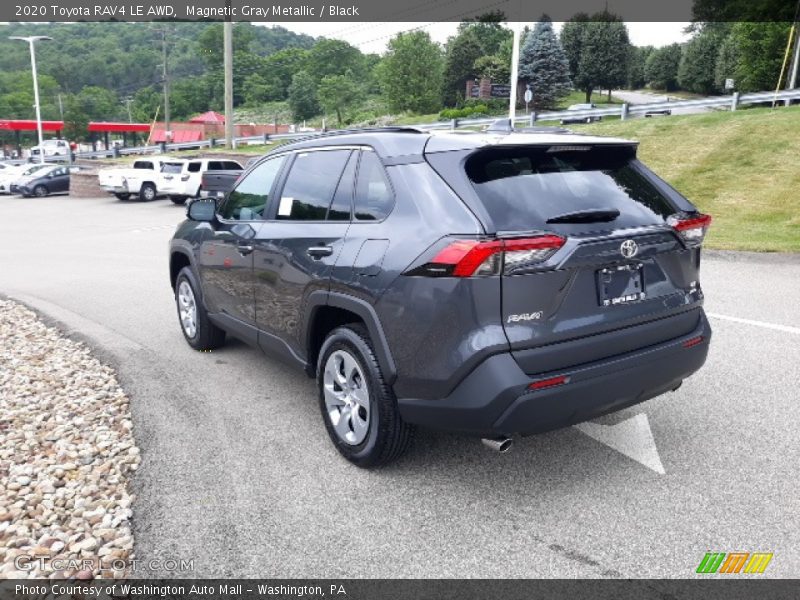 Magnetic Gray Metallic / Black 2020 Toyota RAV4 LE AWD