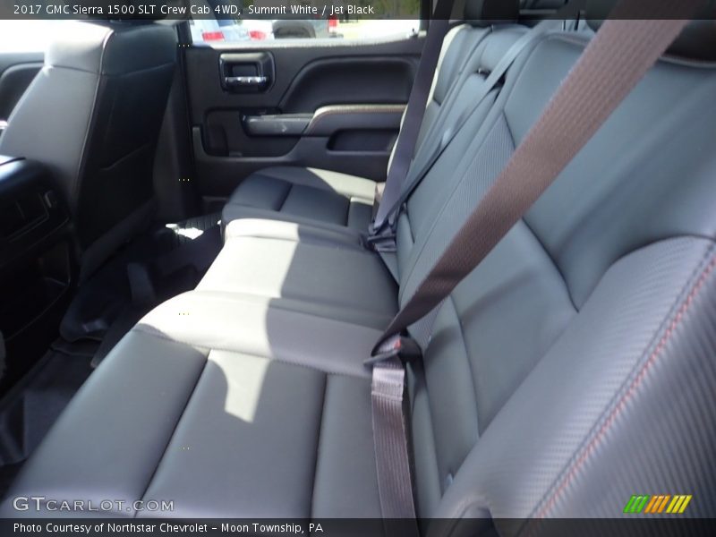 Summit White / Jet Black 2017 GMC Sierra 1500 SLT Crew Cab 4WD