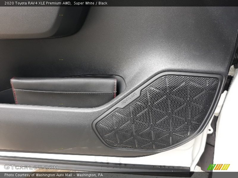 Super White / Black 2020 Toyota RAV4 XLE Premium AWD