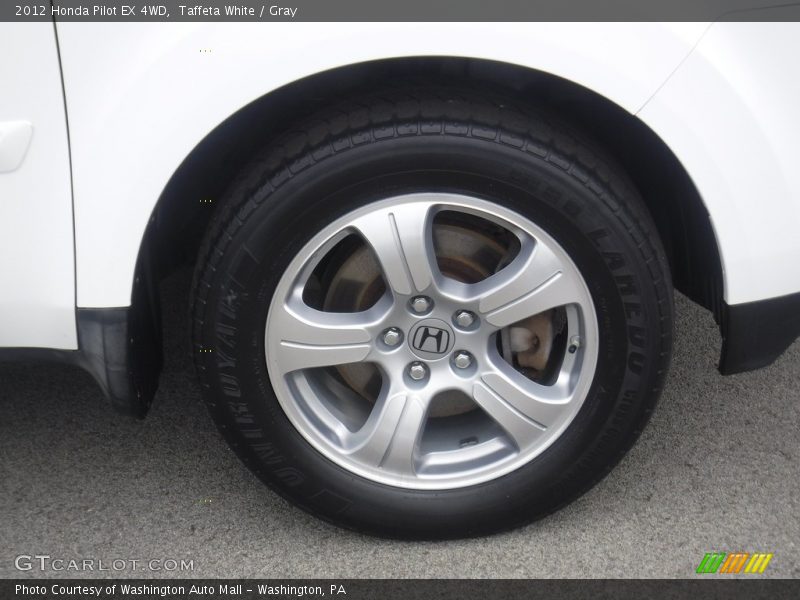 Taffeta White / Gray 2012 Honda Pilot EX 4WD