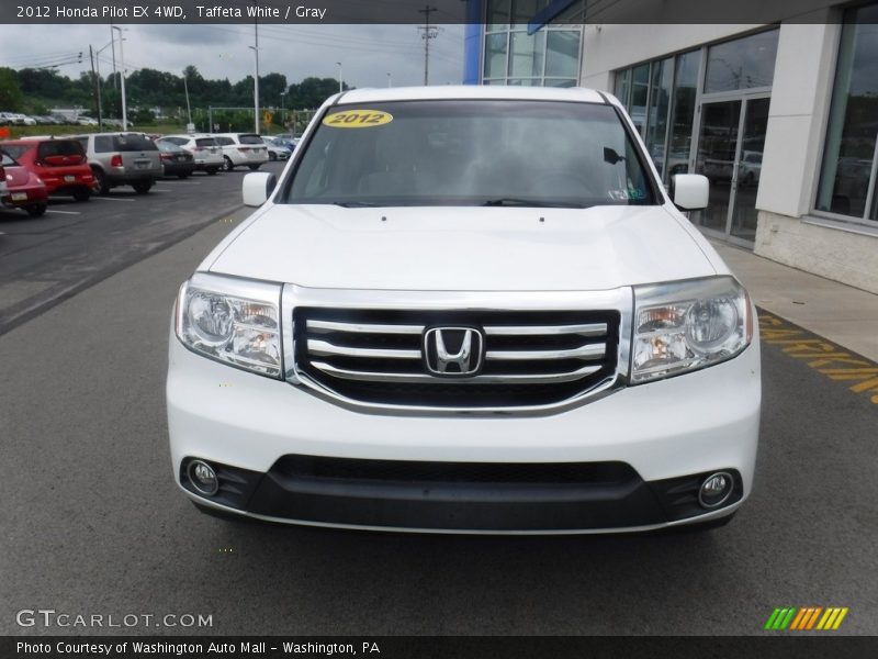 Taffeta White / Gray 2012 Honda Pilot EX 4WD