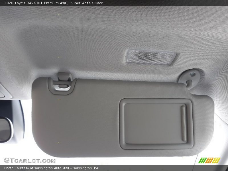 Super White / Black 2020 Toyota RAV4 XLE Premium AWD