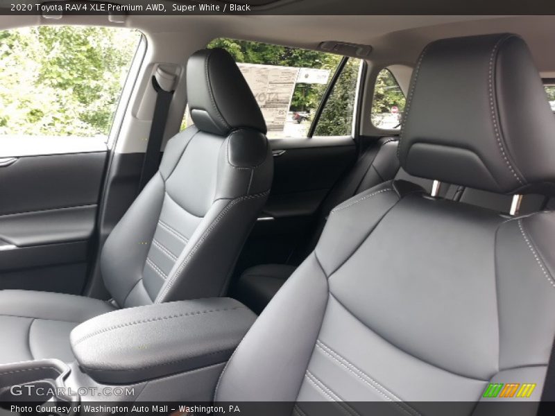 Super White / Black 2020 Toyota RAV4 XLE Premium AWD