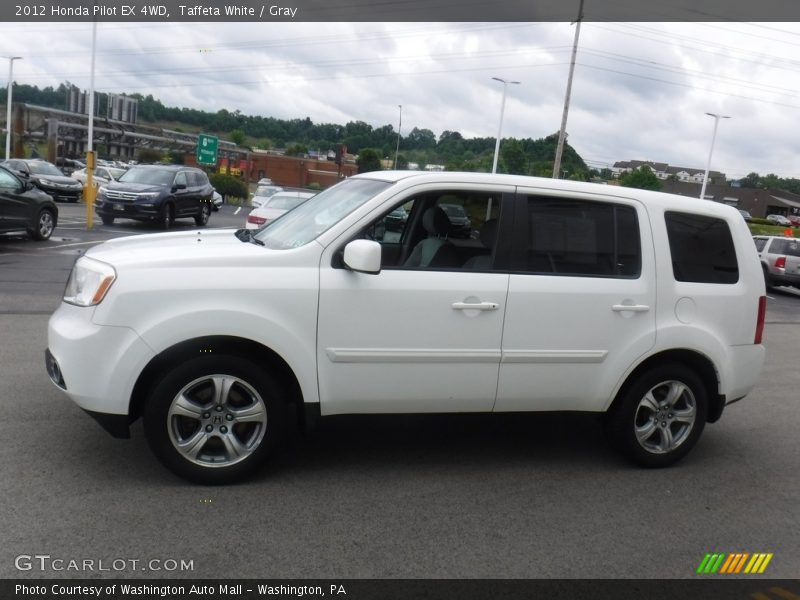 Taffeta White / Gray 2012 Honda Pilot EX 4WD