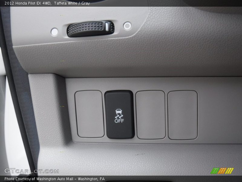 Taffeta White / Gray 2012 Honda Pilot EX 4WD
