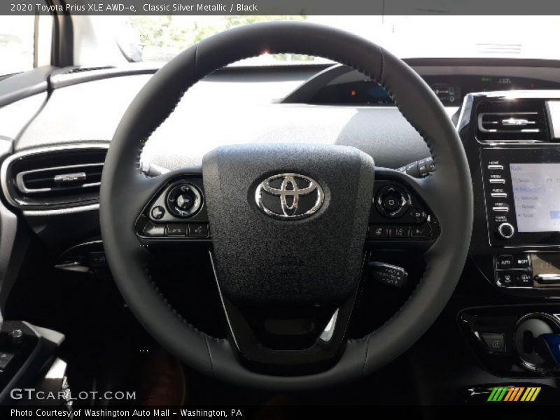 Classic Silver Metallic / Black 2020 Toyota Prius XLE AWD-e