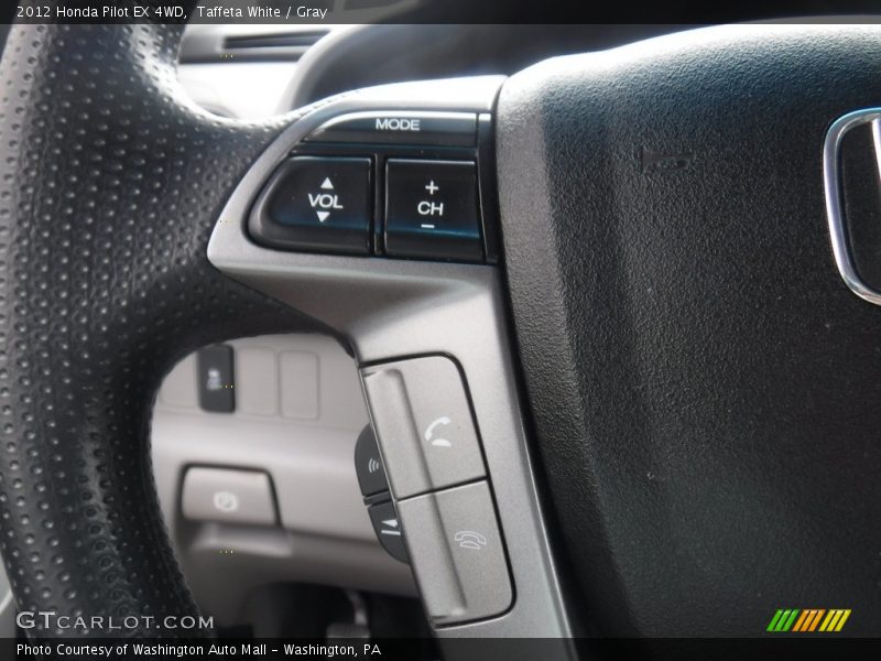 Taffeta White / Gray 2012 Honda Pilot EX 4WD