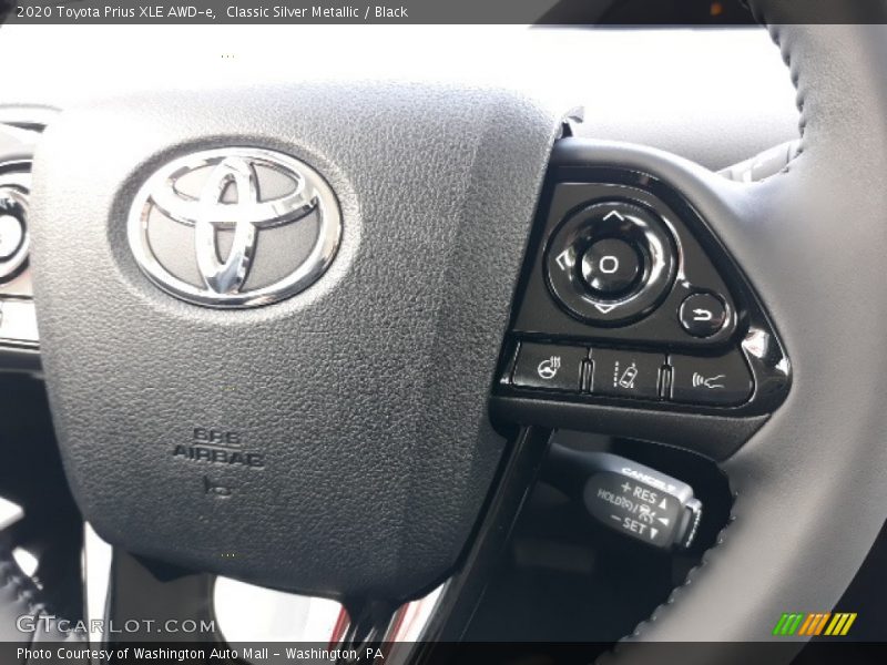 Classic Silver Metallic / Black 2020 Toyota Prius XLE AWD-e