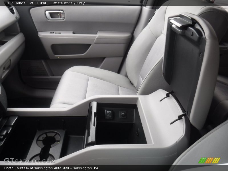 Taffeta White / Gray 2012 Honda Pilot EX 4WD