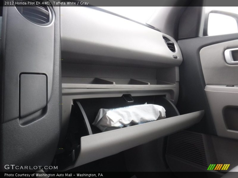 Taffeta White / Gray 2012 Honda Pilot EX 4WD
