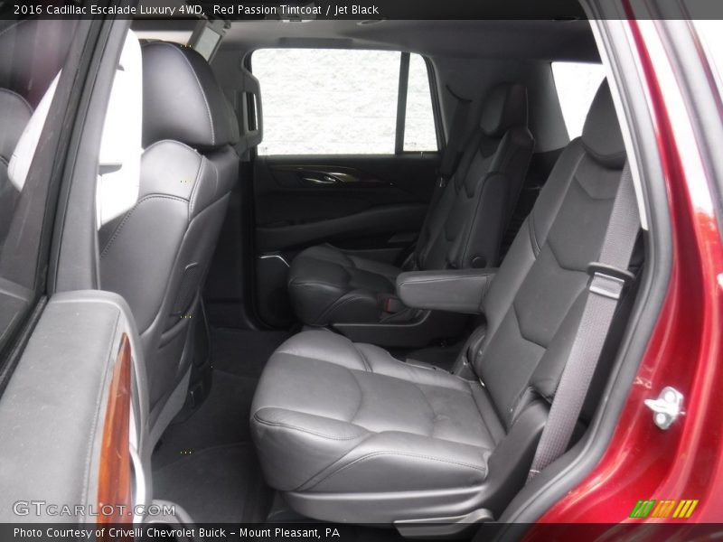 Red Passion Tintcoat / Jet Black 2016 Cadillac Escalade Luxury 4WD