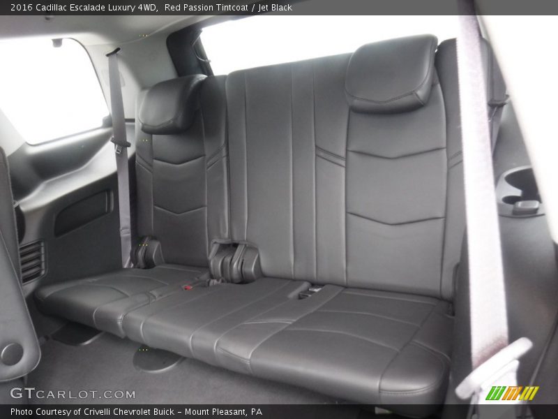 Red Passion Tintcoat / Jet Black 2016 Cadillac Escalade Luxury 4WD