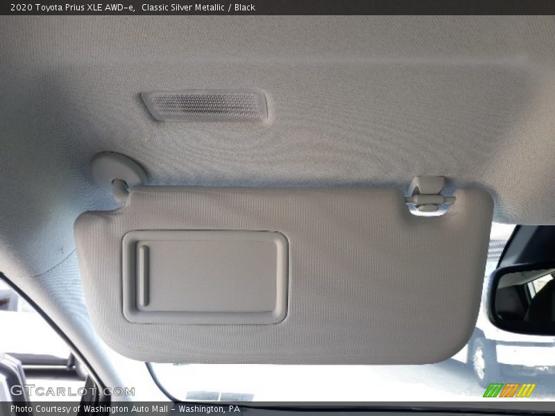 Classic Silver Metallic / Black 2020 Toyota Prius XLE AWD-e