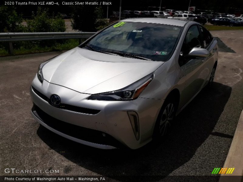 Classic Silver Metallic / Black 2020 Toyota Prius XLE AWD-e