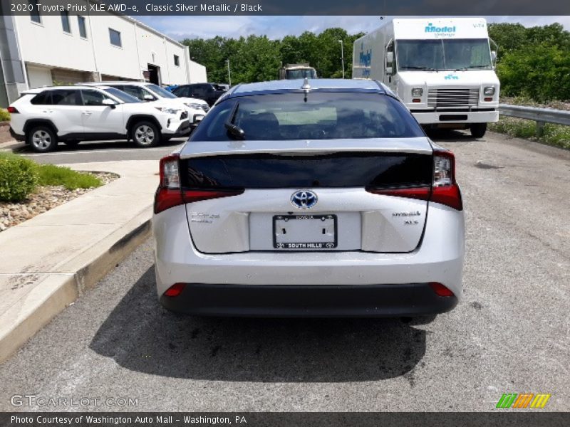 Classic Silver Metallic / Black 2020 Toyota Prius XLE AWD-e