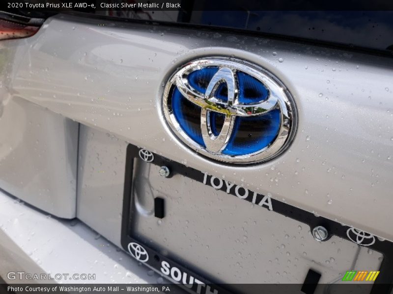 Classic Silver Metallic / Black 2020 Toyota Prius XLE AWD-e