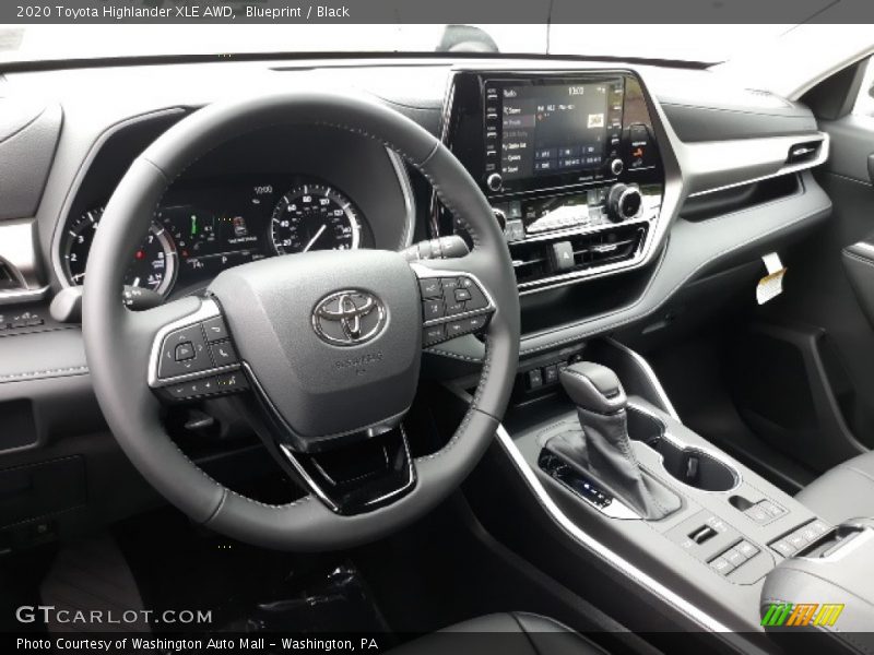 Blueprint / Black 2020 Toyota Highlander XLE AWD