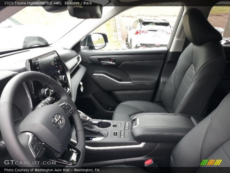 Blueprint / Black 2020 Toyota Highlander XLE AWD