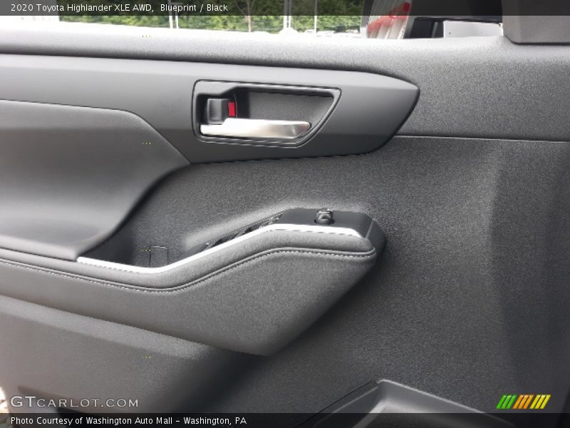 Blueprint / Black 2020 Toyota Highlander XLE AWD