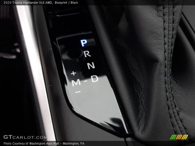Blueprint / Black 2020 Toyota Highlander XLE AWD