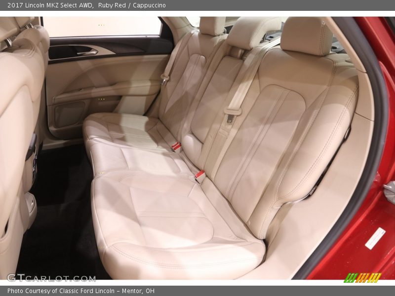 Ruby Red / Cappuccino 2017 Lincoln MKZ Select AWD