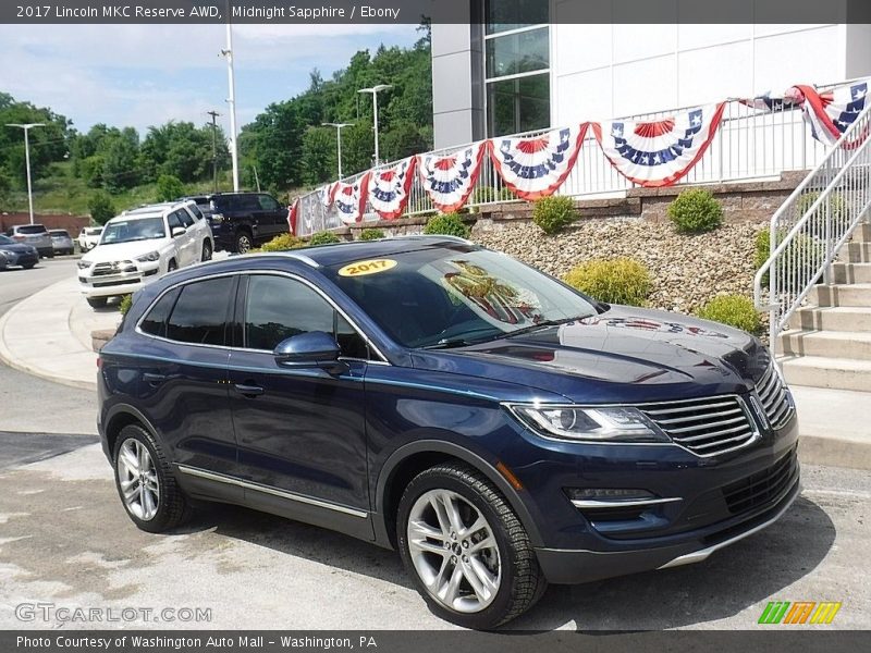 Midnight Sapphire / Ebony 2017 Lincoln MKC Reserve AWD