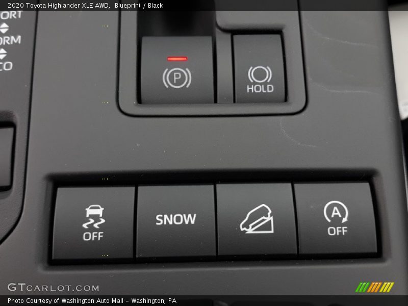 Blueprint / Black 2020 Toyota Highlander XLE AWD