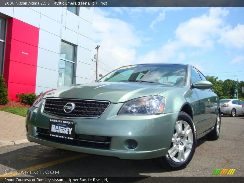 Mystic Emerald Metallic / Frost 2006 Nissan Altima 2.5 S