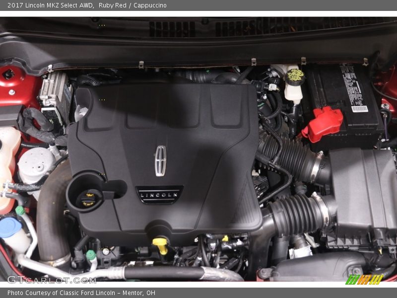  2017 MKZ Select AWD Engine - 3.0 Liter GTDI Turbocharged DOHC 24-Valve V6