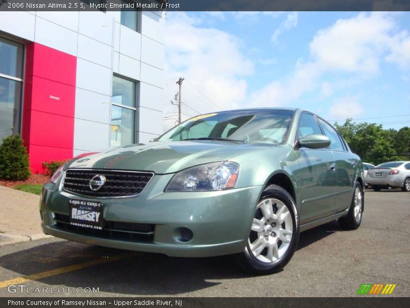 Mystic Emerald Metallic / Frost 2006 Nissan Altima 2.5 S