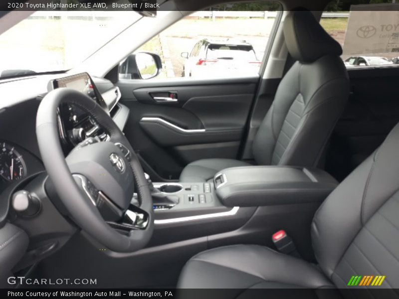 Blueprint / Black 2020 Toyota Highlander XLE AWD