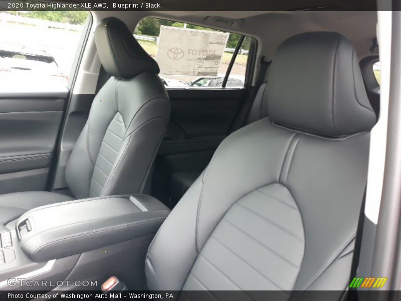 Blueprint / Black 2020 Toyota Highlander XLE AWD
