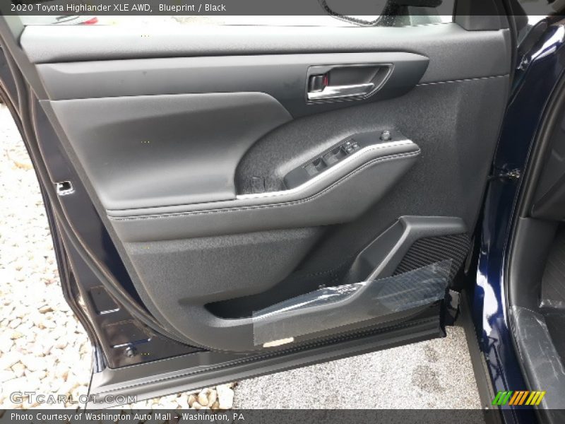 Blueprint / Black 2020 Toyota Highlander XLE AWD