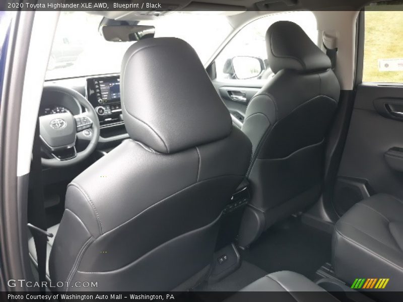 Blueprint / Black 2020 Toyota Highlander XLE AWD