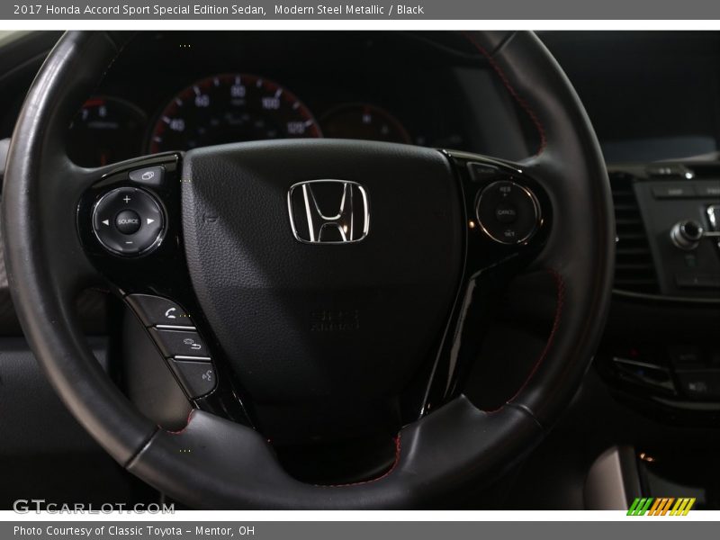 Modern Steel Metallic / Black 2017 Honda Accord Sport Special Edition Sedan