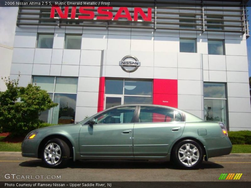 Mystic Emerald Metallic / Frost 2006 Nissan Altima 2.5 S