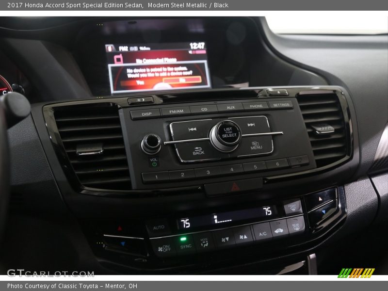 Modern Steel Metallic / Black 2017 Honda Accord Sport Special Edition Sedan