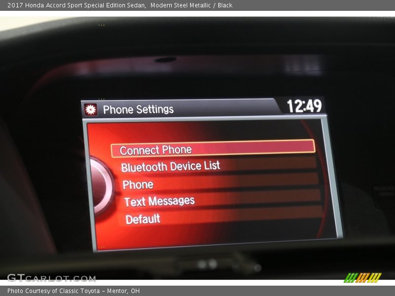 Modern Steel Metallic / Black 2017 Honda Accord Sport Special Edition Sedan