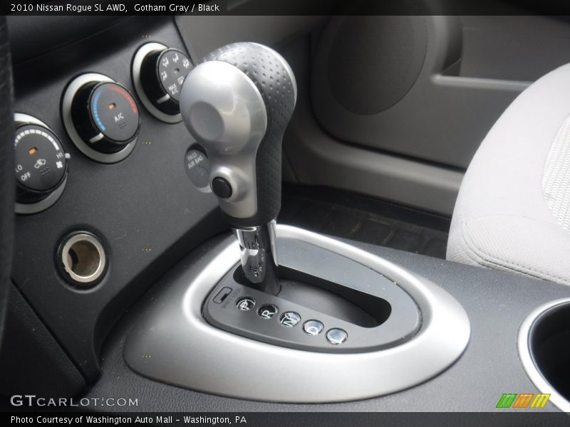Gotham Gray / Black 2010 Nissan Rogue SL AWD