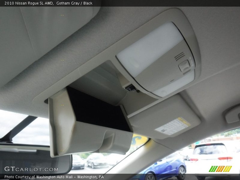 Gotham Gray / Black 2010 Nissan Rogue SL AWD