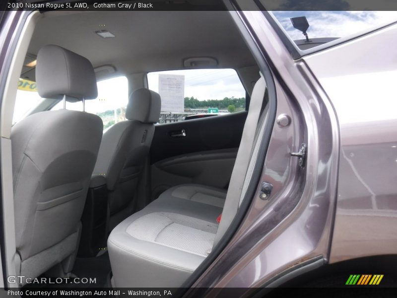 Gotham Gray / Black 2010 Nissan Rogue SL AWD