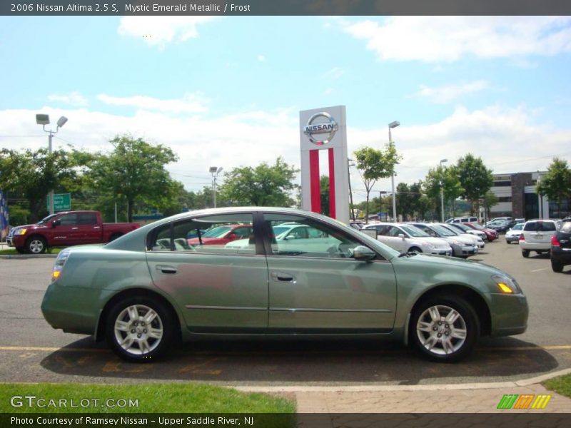 Mystic Emerald Metallic / Frost 2006 Nissan Altima 2.5 S