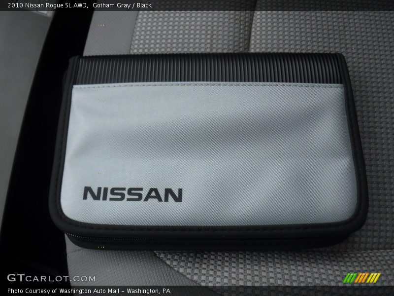 Gotham Gray / Black 2010 Nissan Rogue SL AWD