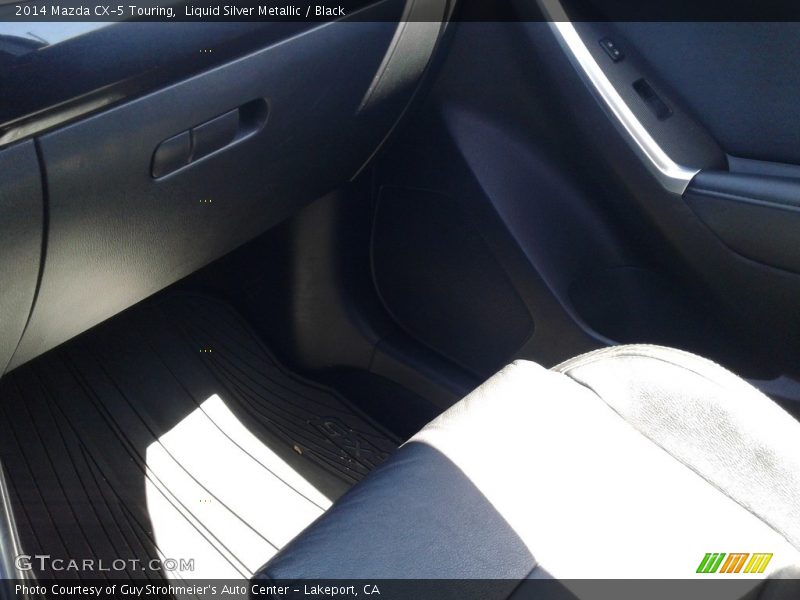 Liquid Silver Metallic / Black 2014 Mazda CX-5 Touring